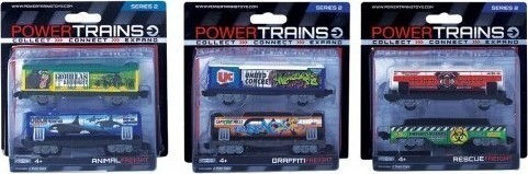 AS Power Trains Σετ Τρενάκια για 4+ Ετών (Διάφορα Σχέδια) 2τμχ