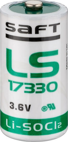 Saft LS 17330 Lithium Battery 2/3 A 3V Industrial Not For Recharge 1 Pc