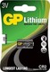 GP Batteries Lithium Battery CR2 3V Single Use Long Life 1 Pc
