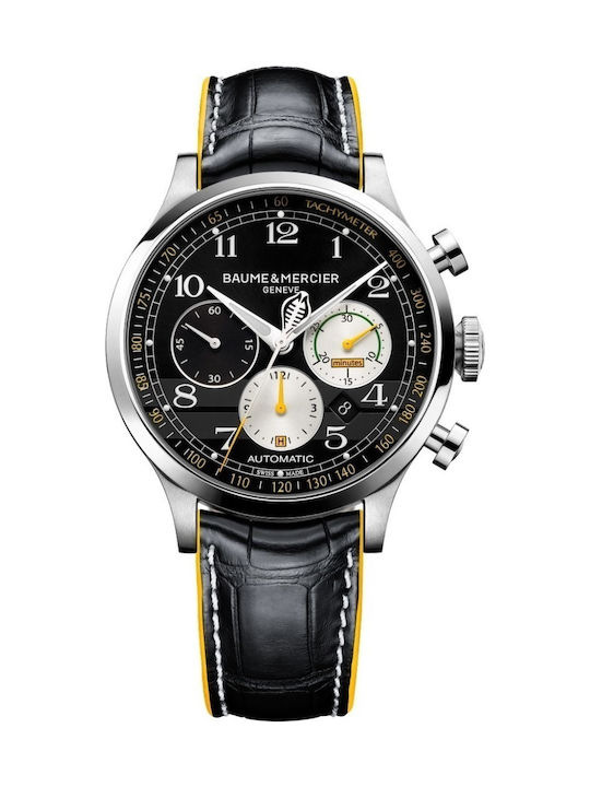 Baume Mercier Capeland Shelby Cobra Watch with Leather Strap