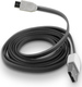 Forever Flat USB 2.0 to micro USB Cable Μαύρο 1m (5900495323750)