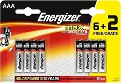 Energizer Max AAA 1.5V 8Stück 01.001.0128