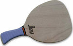 Joy Yatagan Strandracket Beige 330gr mit Schrägem Griff Blau