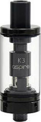 Aspire K3 Electronic Cigarette Vaporizer 2ml 18mm Aspire K3 Electronic Cigarette Vaporizer 2ml 18mm