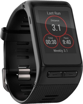 Garmin Vivoactive HR Waterproof Smartwatch with Heart Rate Monitor (Black)