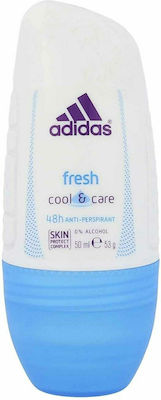 Adidas Fresh Cool & Care Woman 48h Anti-Perspirant Deodorant Roll-On 50ml