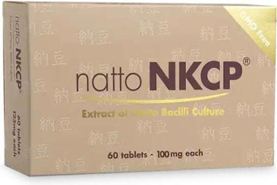 Natto NKCP 125mg Spezielles Nahrungsergänzungsmittel 60 Registerkarten