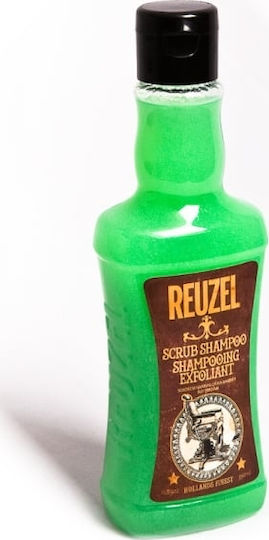 Reuzel Scrub Σαμπουάν Βαθύ Καθαρισμού για Όλους τους Τύπους Μαλλιών 350ml