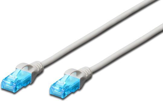 Digitus U/UTP Cat.5e Кабел за Ethernet мрежа 0.25м Бял 1бр