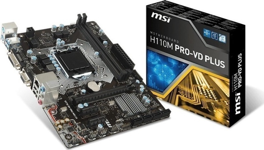 Msi h110m pro vh plus какие процессоры поддерживает