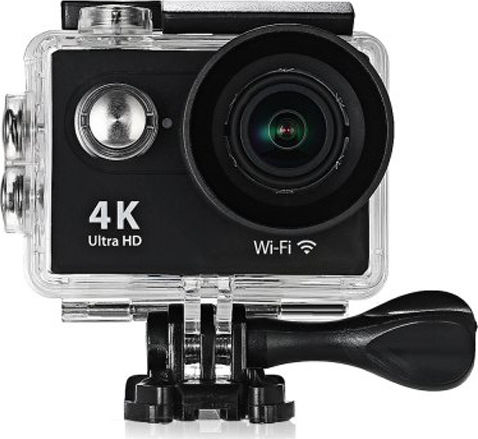 TP-CM-H9 DV Action Camera 4K Ultra HD Υποβρύχια (με Θήκη) και Wi-Fi Μαύρη
