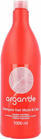 Stapiz Argan'de Moist & Care Shampoo Shampoos for Sensitive Scalp for All Hair Types 1000ml