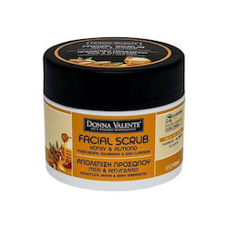 Donna Valente Scrub Προσώπου Honey & Almond 210gr