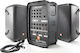 JBL EON208P Set cu Autoamplificate Difuzor 300W cu Woofer 8" 77.5x40x57.5cm.