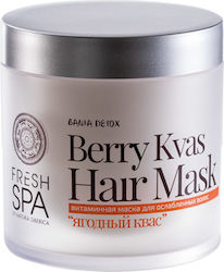 Natura Siberica Fresh Spa Bania Detox Berry Kvas Repairing Hair Mask 400ml