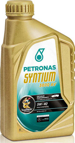 Petronas Syntium 3000 AV Синтетичен Масло за Автомобили 5W-40 1лт