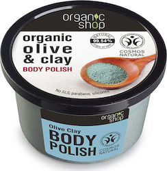 Organic Shop Scrub Corporal Olive & Clay 250ml