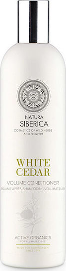 Natura Siberica Copenhagen White Cedar Conditioner Όγκου για Όλους τους Τύπους Μαλλιών 400ml