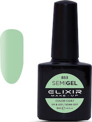 Elixir Semi Gel Semi-Permanent Nail Polish 853 ...