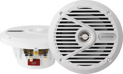 Alpine Waterproof Marine Speaker Set 6.5" with 30W RMS White