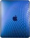 iLuv Flexi-Clear Case Wave iPad Umschlag Rückseite Blau