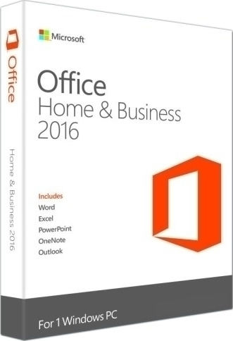 Microsoft Birou Home & Business 2016 Engleză cu Licență Electronică pentru 1 Utilizator T5D-02316