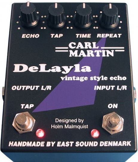 Carl Martin Delayla Πετάλι Delay Ηλεκτρικής Κιθάρας, Ηλεκτρικού Μπάσου και Ηλεκτροακουστικών Οργάνων