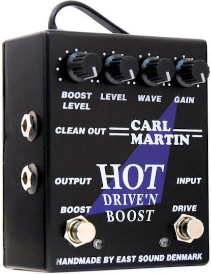 Carl Martin Hot Drive'n Boost HDB Pedale Overdrive E-Gitarre