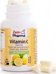 Zein Pharma Vitamin C Витамин 500мг 90 капси Zein Pharma Vitamin C Витамин 500мг 90 капси