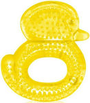 Cangaroo Duck Teething Ring with Water made of Silicone for 3 m+ 1pcs