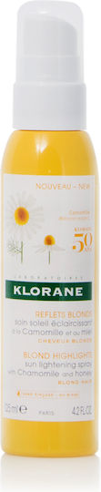 Klorane Reflet Blonds Spray Hair Spray for Shine 125ml