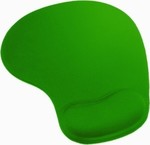 Omega Mouse Pad with Wrist Support Green Ompgg