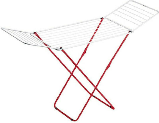 Ankor Folding Floor Metallic Clothes Drying Rack with 20m Hanging Length