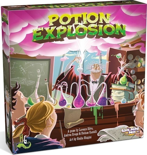 Board Game Potion Explosion for 2-4 Players 8+ Years Old (EN) Cool Mini Or Not