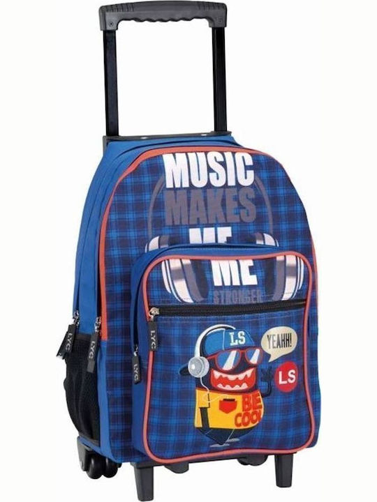 Lyc Sac Be Cool Line Bag Trolley Blue