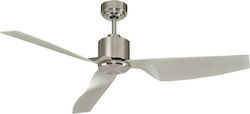 Lucci Air 35W 127cm Brushed Chrome Air Climate II