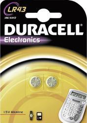 Duracell Electronics Αλκαλικές Μπαταρίες LR43 1.5V 2τμχ