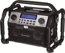 Tragbares Panasonic Radio Mit Eingebauter Batterie
