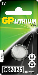 GP Batteries Lithium Cell Uhrenbatterie CR2025 3V 1 Stück