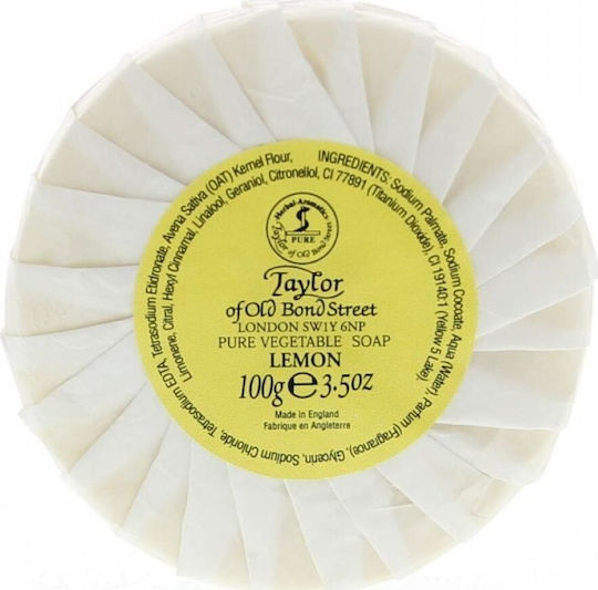 Taylor of Old Bond Street Pure Vegetable Hand Soap Lemon 100gr