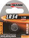 Ansmann Αλκαλική Μπαταρία Ρολογιών LR54 1.5V 1τμχ
