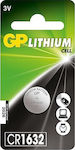 GP Batteries Lithium Cell Μπαταρία CR1632 3V 1τμχ