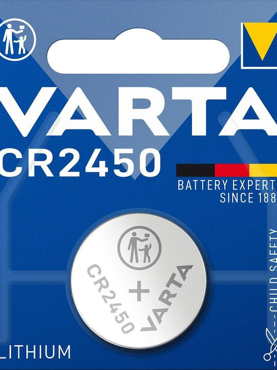 Varta Professional Electronics Μπαταρία Λιθίου Ρολογιών CR2450 3V 1τμχ