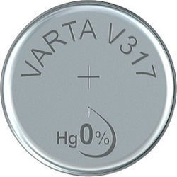 Varta V317 Μπαταρία Silver Oxide SR516 1.55V 1τμχ Varta V317 Μπαταρία Silver Oxide SR516 1.55V 1τμχ