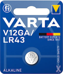 Varta Professional Electronics V12GA Αλκαλική Μπαταρία LR43 1.5V 1τμχ Varta Professional Electronics V12GA Αλκαλική Μπαταρία LR43 1.5V 1τμχ