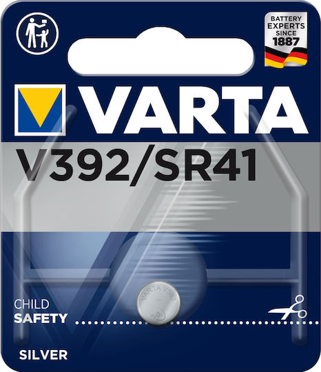 Varta V392 Baterie Oxid de argint pentru ceasuri SR41 1.55V 1buc
