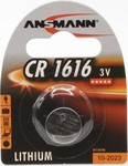 Ansmann Lithium Watch Battery CR1616 3V 1pcs