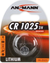 Ansmann Μπαταρία Λιθίου CR1025 3V 1τμχ