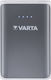 Varta Pack Power Bank 6000mAh mit 2 USB-A Anschlüssen Silber