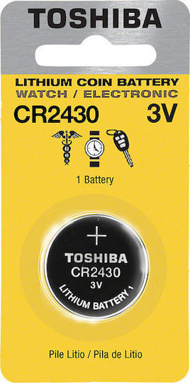 Toshiba Batterie Lithium für Uhren CR2430 3V 1Stück